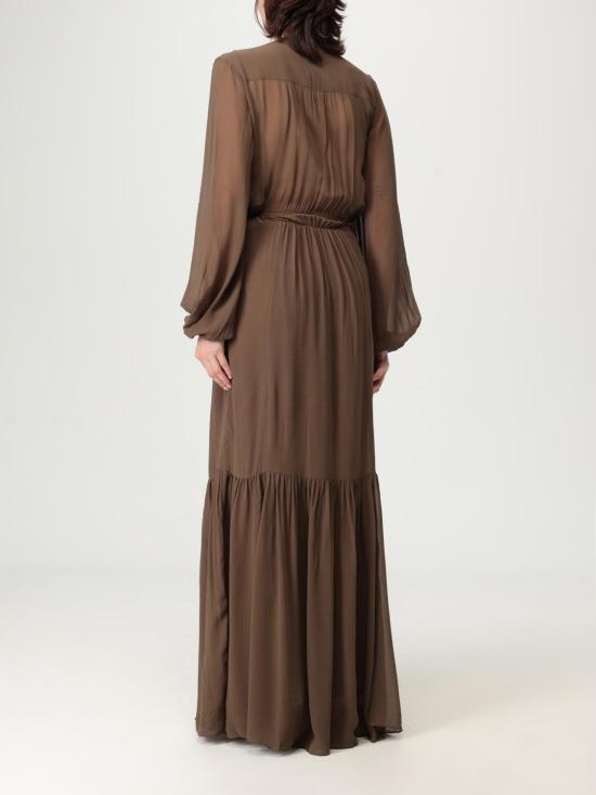 25FW 이자벨마랑에뚜왈 롱 원피스 RO0798FAC3J01E 67KI Brown - ISABEL MARANT ETOILE