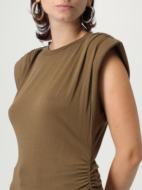 25FW 이자벨마랑에뚜왈 민소매 티셔츠 TS0274FBC3K01E 67KI Brown - ISABEL MARANT ETOILE