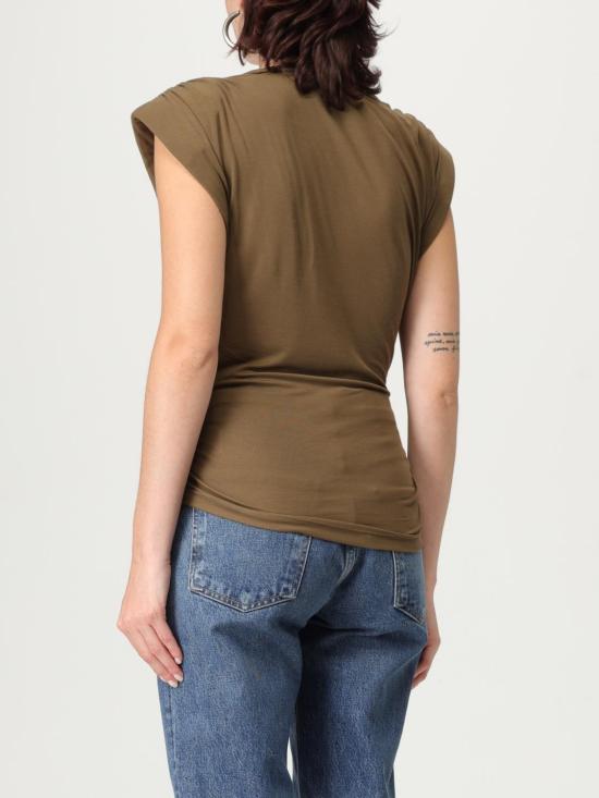 25FW 이자벨마랑에뚜왈 민소매 티셔츠 TS0274FBC3K01E 67KI Brown - ISABEL MARANT ETOILE