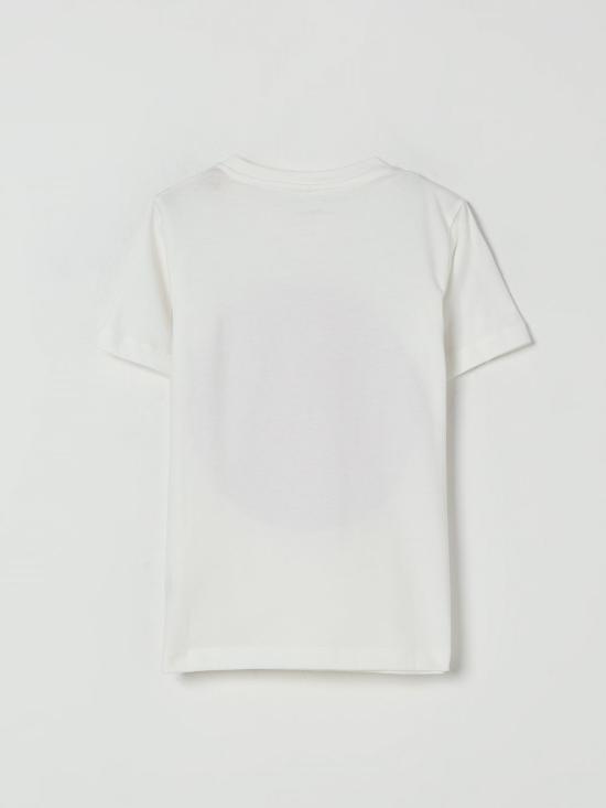 25FW [키즈] 스텔라 맥카트니 티셔츠 TX8B21Z0434 101 Ivory - STELLA MCCARTNEY