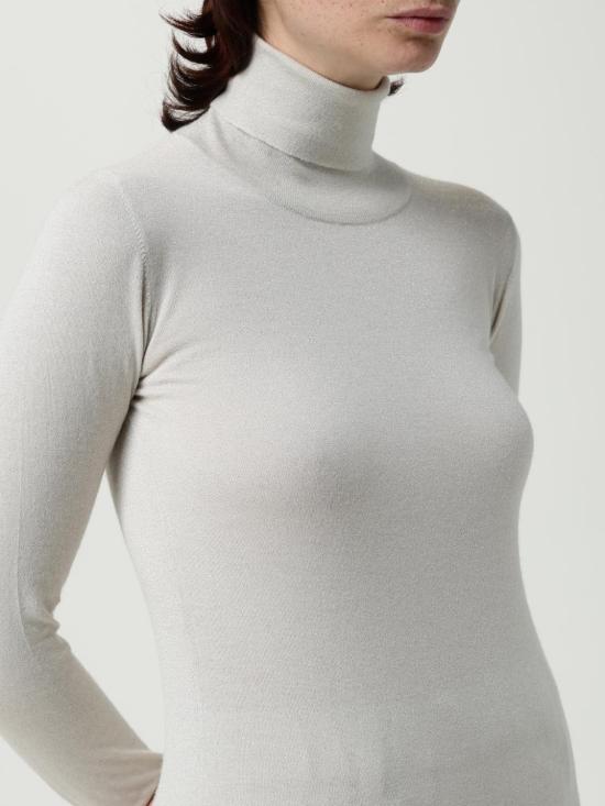 25FW 브루넬로 쿠치넬리 터틀넥 M41800063P C9443 White - BRUNELLO CUCINELLI