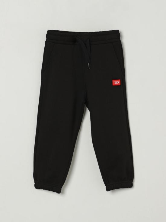25FW [키즈] 디젤 트레이닝/조거 팬츠 J024610GEAD K900 Black