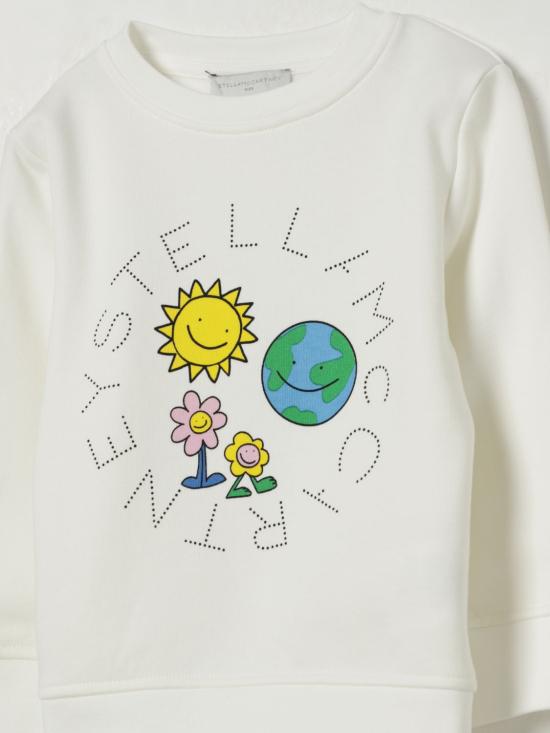 25FW [키즈] 스텔라 맥카트니 풀오버 TX4A30Z3059 103 Ivory - STELLA MCCARTNEY
