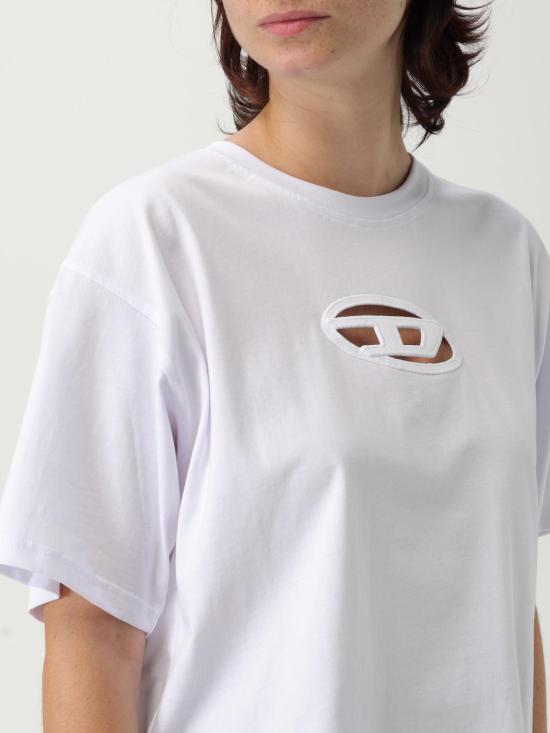 25FW 디젤 반팔 티셔츠 A150960NIAX 100 White - DIESEL