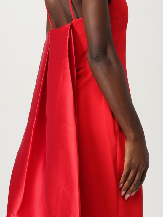 25FW 솔러스런던 롱 원피스 OS44009 Red - SOLACE LONDON