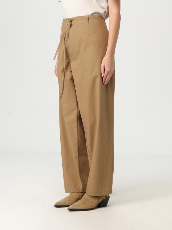 25FW 모스키노 팔라초 팬츠 03498219 0084 Brown - MOSCHINO