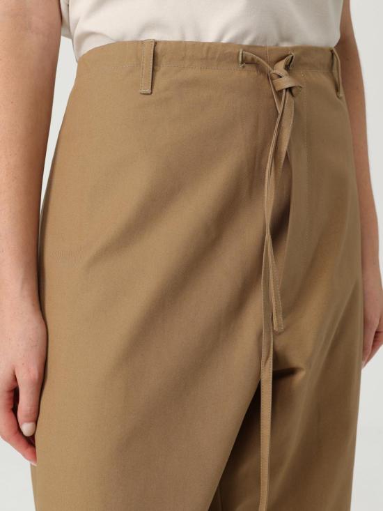 25FW 모스키노 팔라초 팬츠 03498219 0084 Brown - MOSCHINO