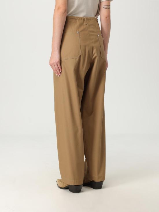 25FW 모스키노 팔라초 팬츠 03498219 0084 Brown - MOSCHINO