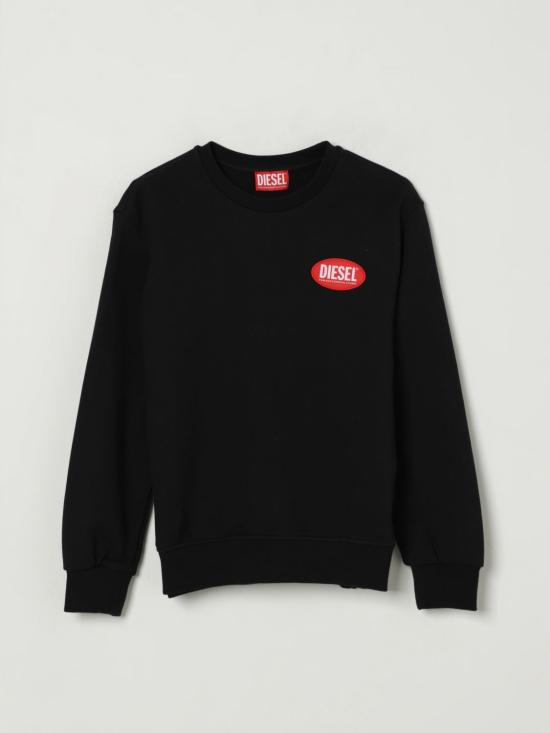 25FW [키즈] 디젤 풀오버 J02482KYAQK K900 Black