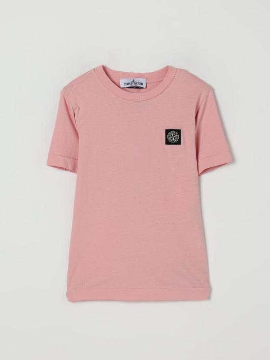 25FW [키즈] 스톤 아일랜드 티셔츠 2100002S0047 V0080 Pink