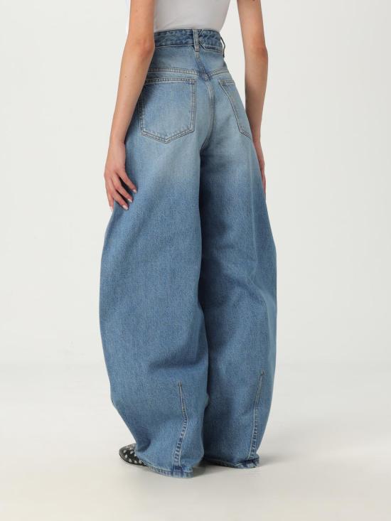 26SS 자크뮈스 더 오발로 드 님 데님 팬츠 PAW00609AD00038 33C Blue - JACQUEMUS