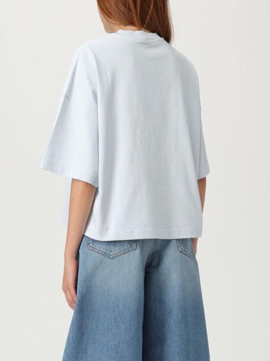 25FW 자크뮈스 반팔 티셔츠 TSW00216AJ00045 3GI Blue - JACQUEMUS