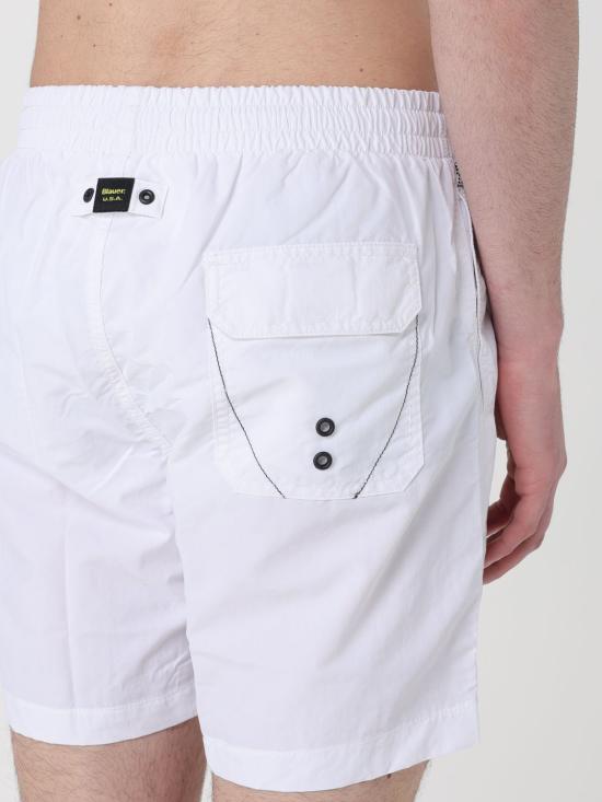  블라우어 스윔팬츠 24SBLUN02507006568 100 White - BLAUER