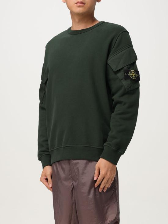 25FW 스톤 아일랜드 긴팔 티셔츠 6100008S0A20 V005E Green - STONE ISLAND