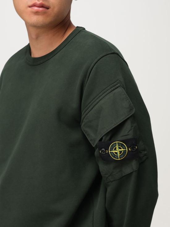 25FW 스톤 아일랜드 긴팔 티셔츠 6100008S0A20 V005E Green - STONE ISLAND