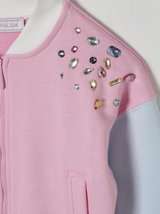 25FW [키즈] 모나리자 풀오버 19F8026011 9058 Pink - MONNALISA