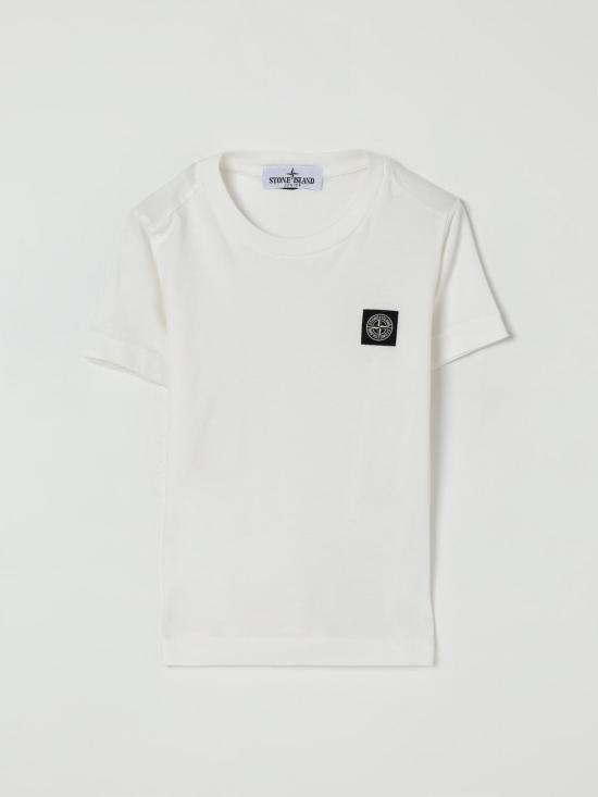 25FW [키즈] 스톤 아일랜드 티셔츠 2100002S0047 V0099 Natural