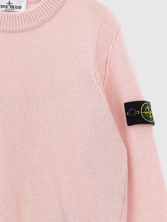 25FW [키즈] 스톤 아일랜드 풀오버 5100002S00M1 V0080 Pink - STONE ISLAND