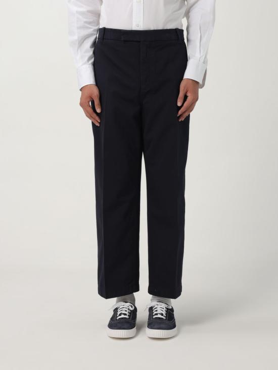 25FW 톰브라운 스트레이트 팬츠 MTU335WF0576 415 Blue