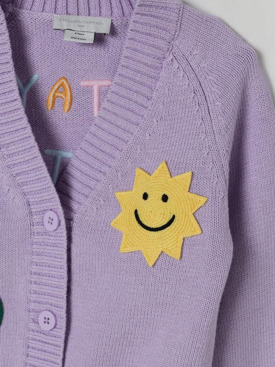 25FW [키즈] 스텔라 맥카트니 풀오버 TX9A10Z1528 522 Violet - STELLA MCCARTNEY
