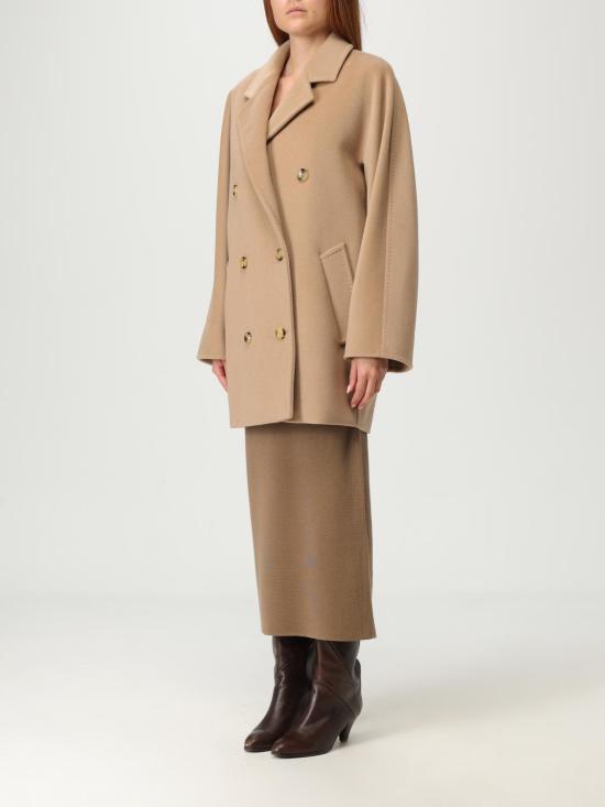 25FW 막스마라 코트 2521086011600 001 Camel - MAX MARA