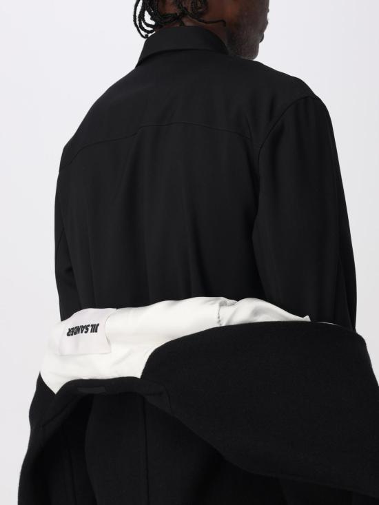25FW 질샌더 코트 J23AA0001J40020 001 Black - JIL SANDER