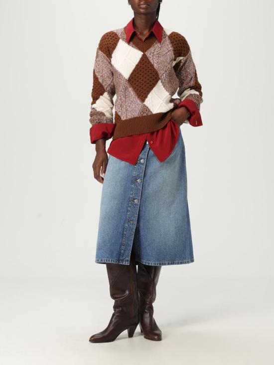 25FW 스텔라 맥카트니 스커트 6D04103SQH27 4153 Denim - STELLA MCCARTNEY