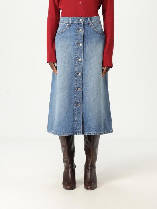 25FW 스텔라 맥카트니 스커트 6D04103SQH27 4153 Denim