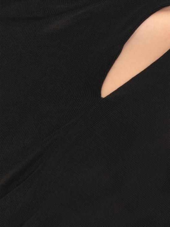 25FW 셀프 포트레이트 긴팔 티셔츠 PF25086TB Black - SELF PORTRAIT