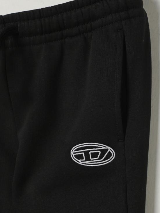 25FW [키즈] 디젤 트레이닝/조거 팬츠 J02419KYAX3 K900 Black - DIESEL