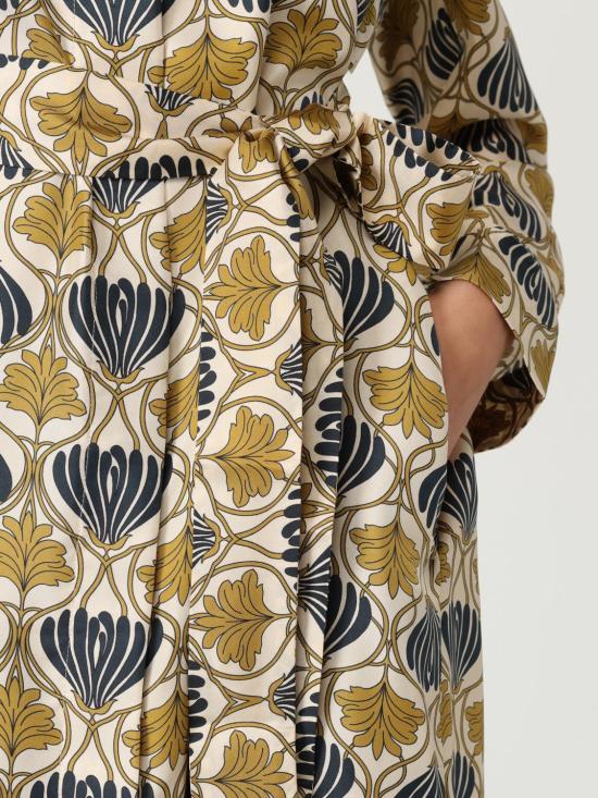 25FW 에스막스마라 롱 원피스 2529226142600 005 Mustard - 'S MAX MARA