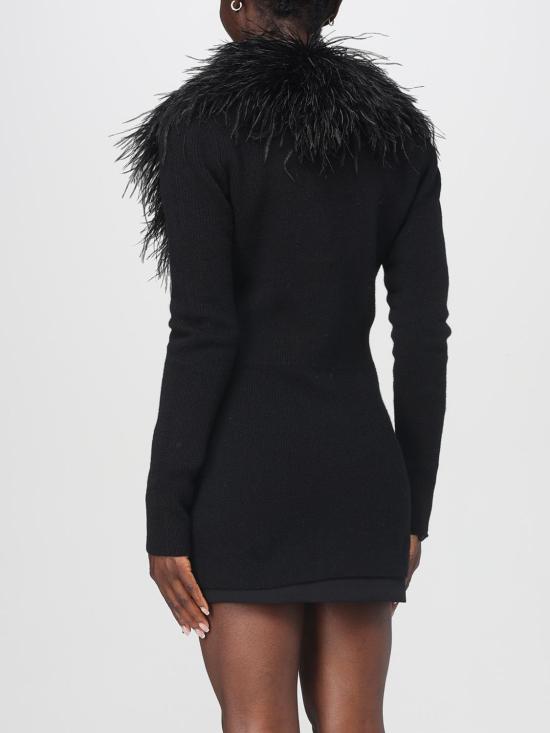 25FW 블루마린 셔츠 2C391A N0990 Black - BLUMARINE