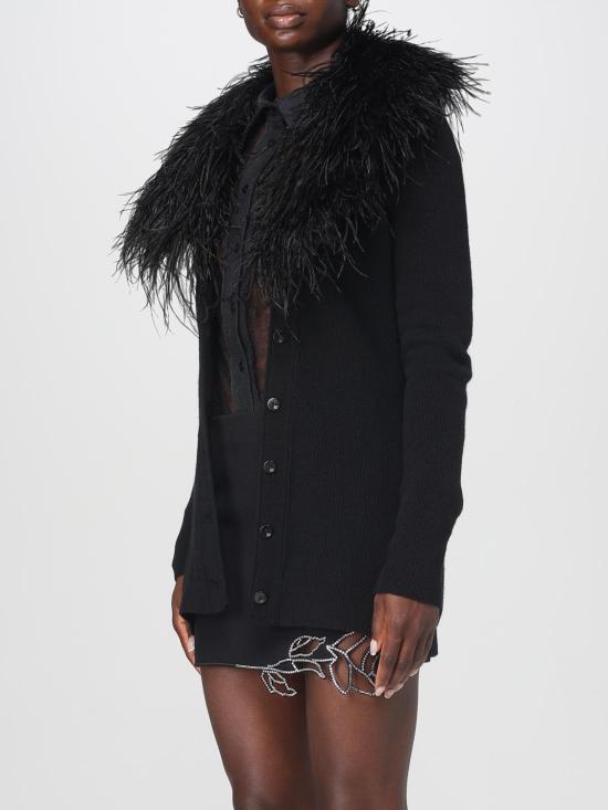 25FW 블루마린 셔츠 2C391A N0990 Black - BLUMARINE