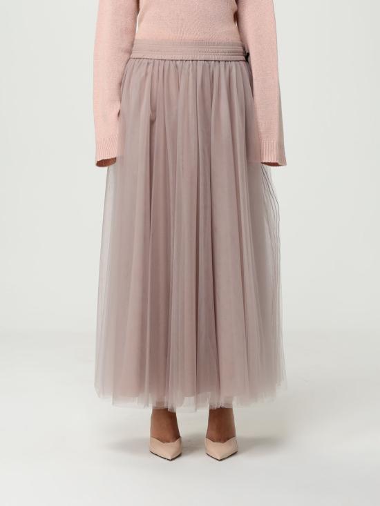 25FW 파비아나 필리피 롱 스커트 GND215F367 2197 Blush Pink