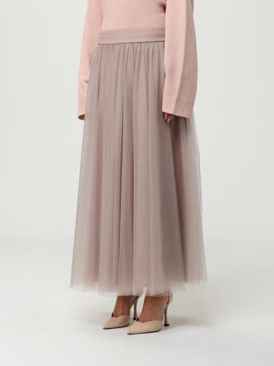 25FW 파비아나 필리피 롱 스커트 GND215F367 2197 Blush Pink - FABIANA FILIPPI