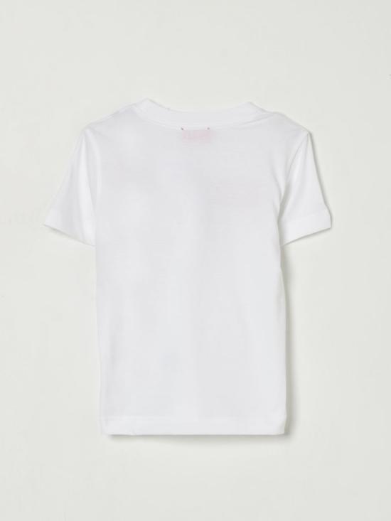 25FW [키즈] 디젤 티셔츠 J0247500YI9 K100 White - DIESEL