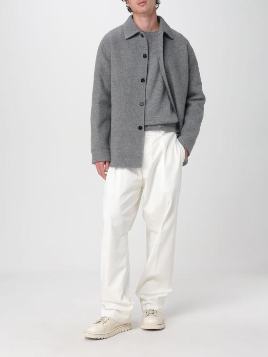 25FW 질샌더 코트 J23BN0006J40020 034 Grey - JIL SANDER