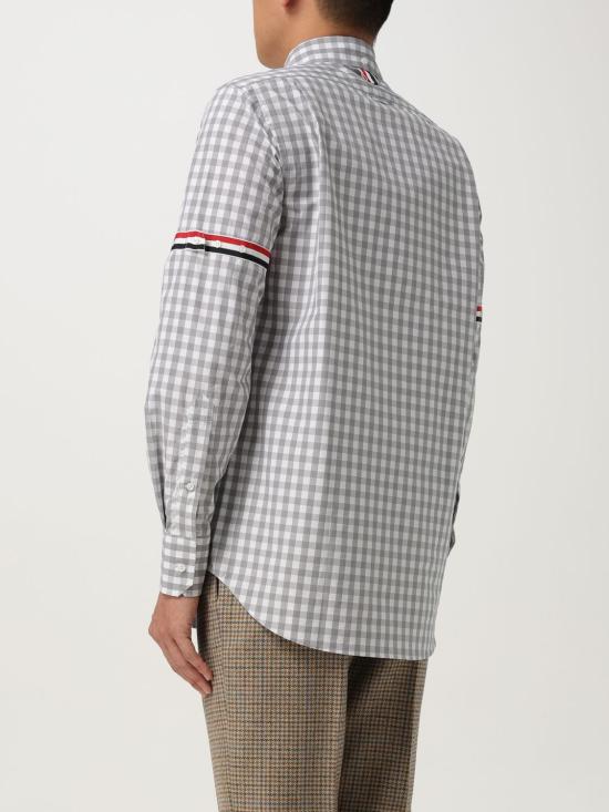 25FW 톰브라운 긴팔 셔츠 MWL301OF0998 035 Grey - THOM BROWNE