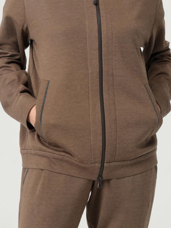 25FW 브루넬로 쿠치넬리 가디건 MP828SB806 C9122 Brown - BRUNELLO CUCINELLI