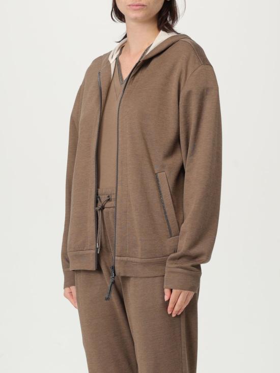 25FW 브루넬로 쿠치넬리 가디건 MP828SB806 C9122 Brown - BRUNELLO CUCINELLI