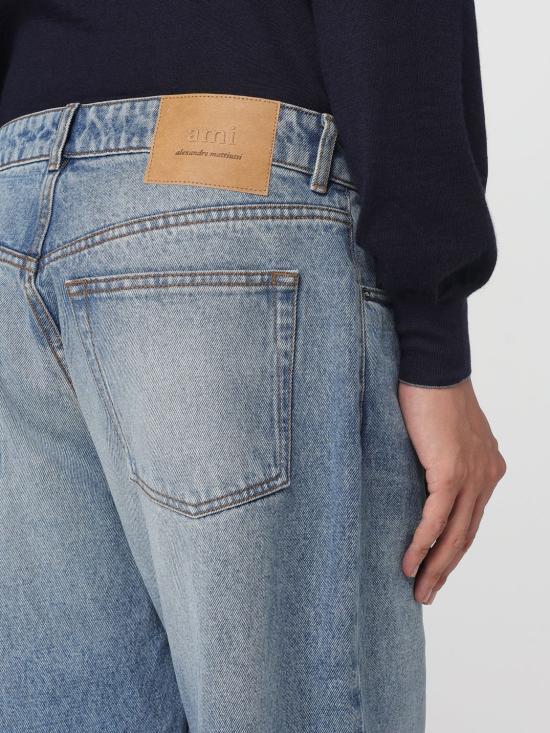 25FW 아미 데님 팬츠 HTR450DE0046 480 Blue - AMI