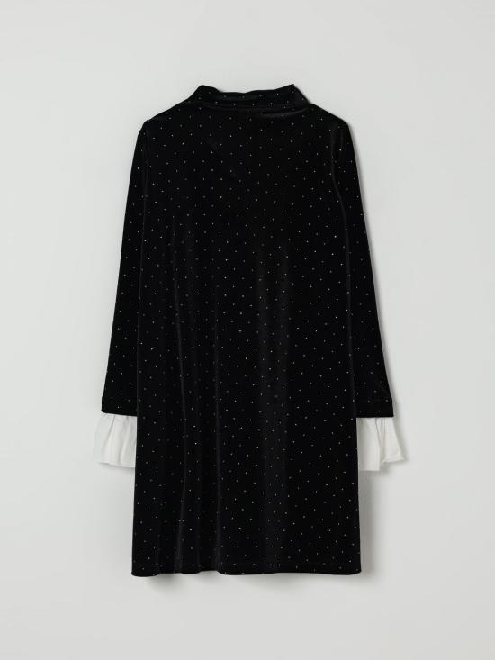 25FW [키즈] 모나리자 원피스 71F9046855 0050 Black - MONNALISA