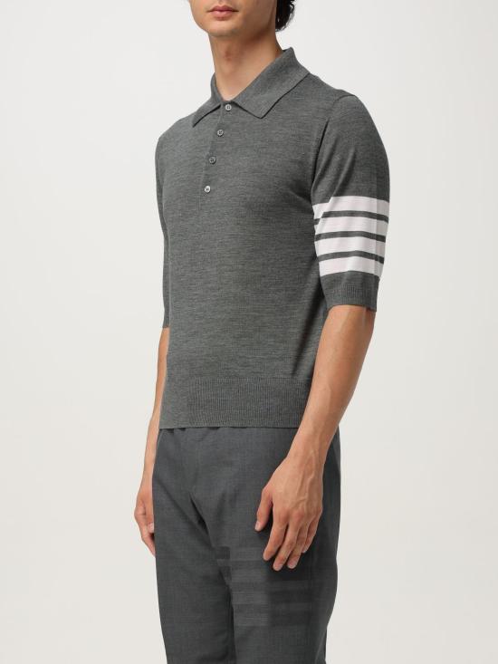 25FW 톰브라운 스웨터 MKP048AY1014 035 Grey - THOM BROWNE