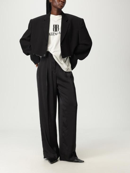 25FW 발렌시아가 반팔 티셔츠 818431TSVU4 9012 White - BALENCIAGA