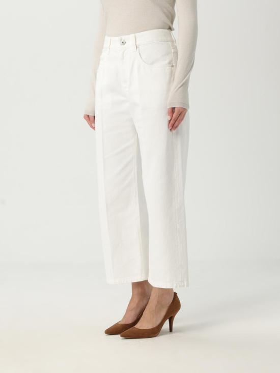 25FW 브루넬로 쿠치넬리 데님 팬츠 M0H81P4008 C600 White - BRUNELLO CUCINELLI