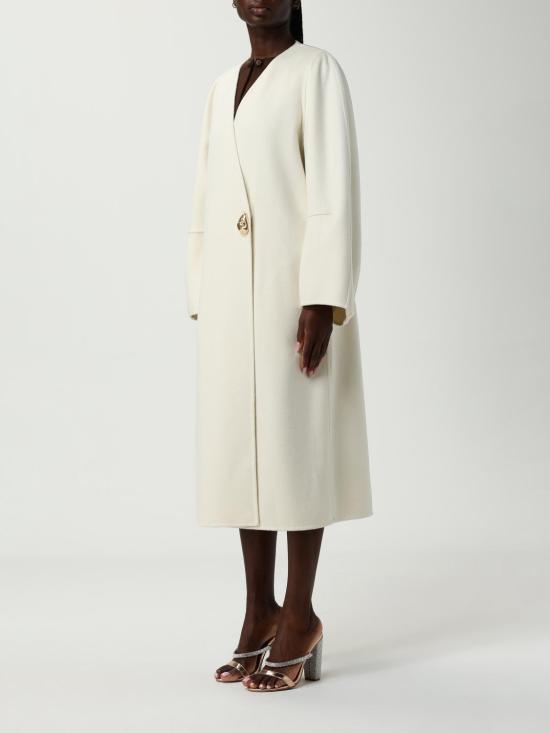 25FW 파비아나 필리피 코트 CTD215F237 VR1 White - FABIANA FILIPPI