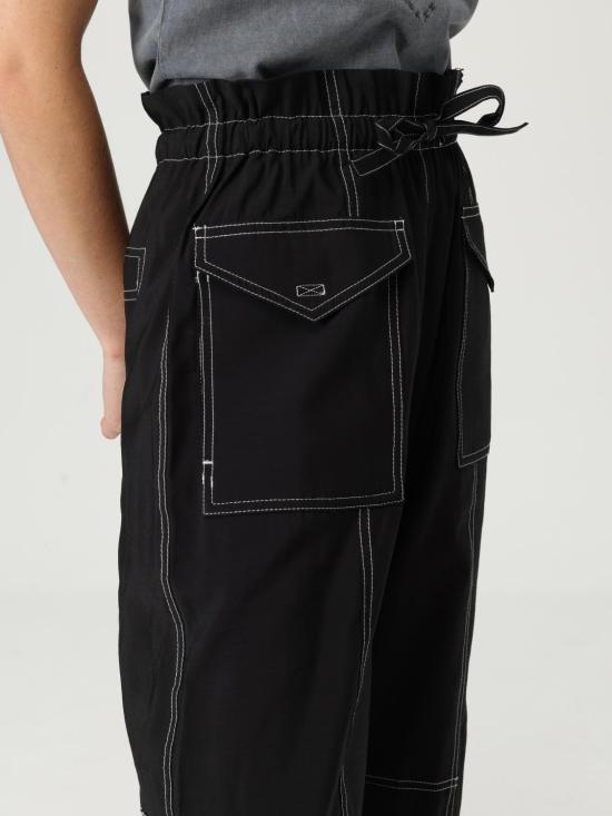 25FW 가니 스트레이트 팬츠 F8807 099 Black - GANNI