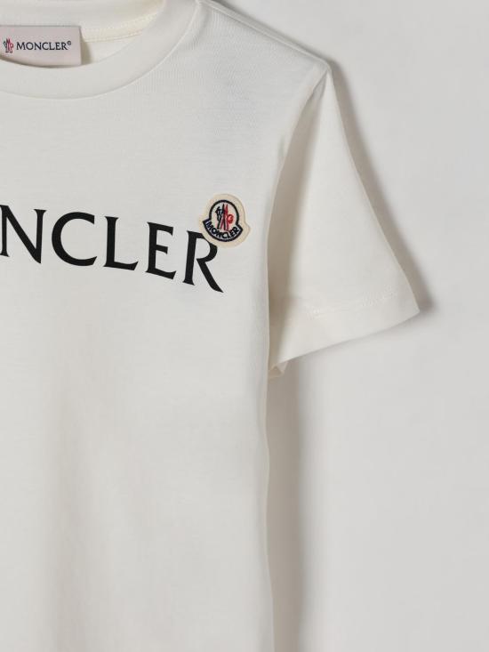 25FW [키즈] 몽클레어 티셔츠 8C0001889AFV 034 Yellow Cream - MONCLER