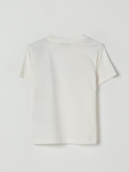 25FW [키즈] 몽클레어 티셔츠 8C0001889AFV 034 Yellow Cream - MONCLER