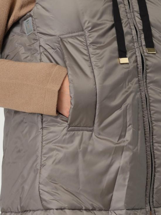 25FW 막스마라 더 큐브 GREENGO 그린고 후디드 패딩  2529296024600 024 Charcoal - MAXMARA THE CUBE